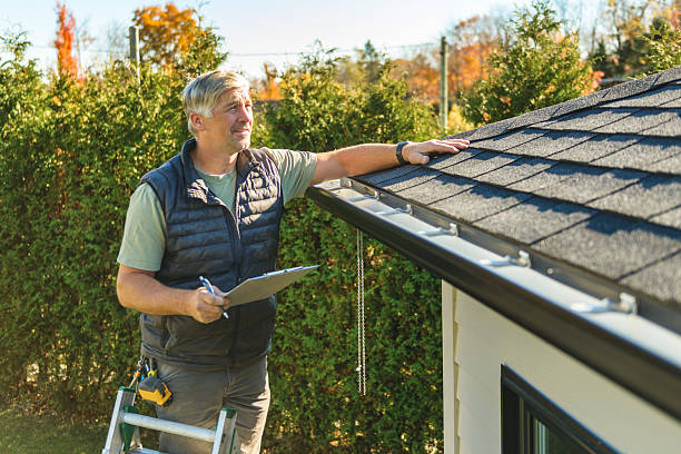 Professional Roof Replacement technician working in Marlow, OK